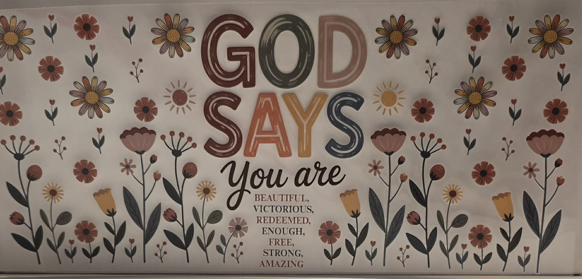 Random Inspirational Wrap