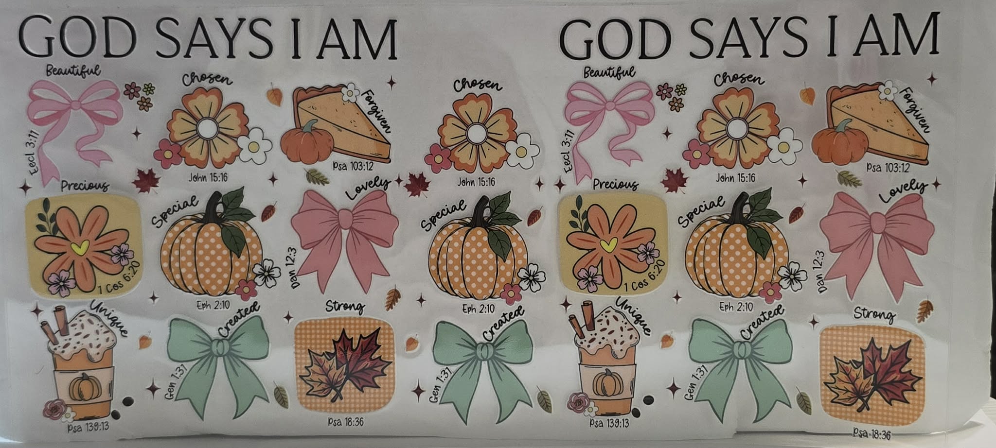 Random Inspirational Wrap