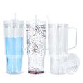 40oz Acrylic Snow Globe Tumbler