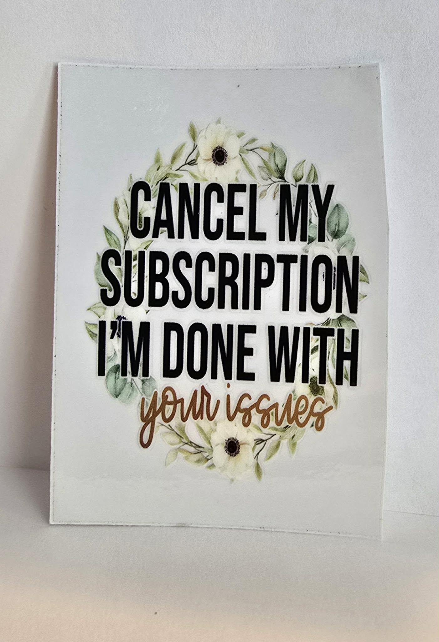 Single Decal