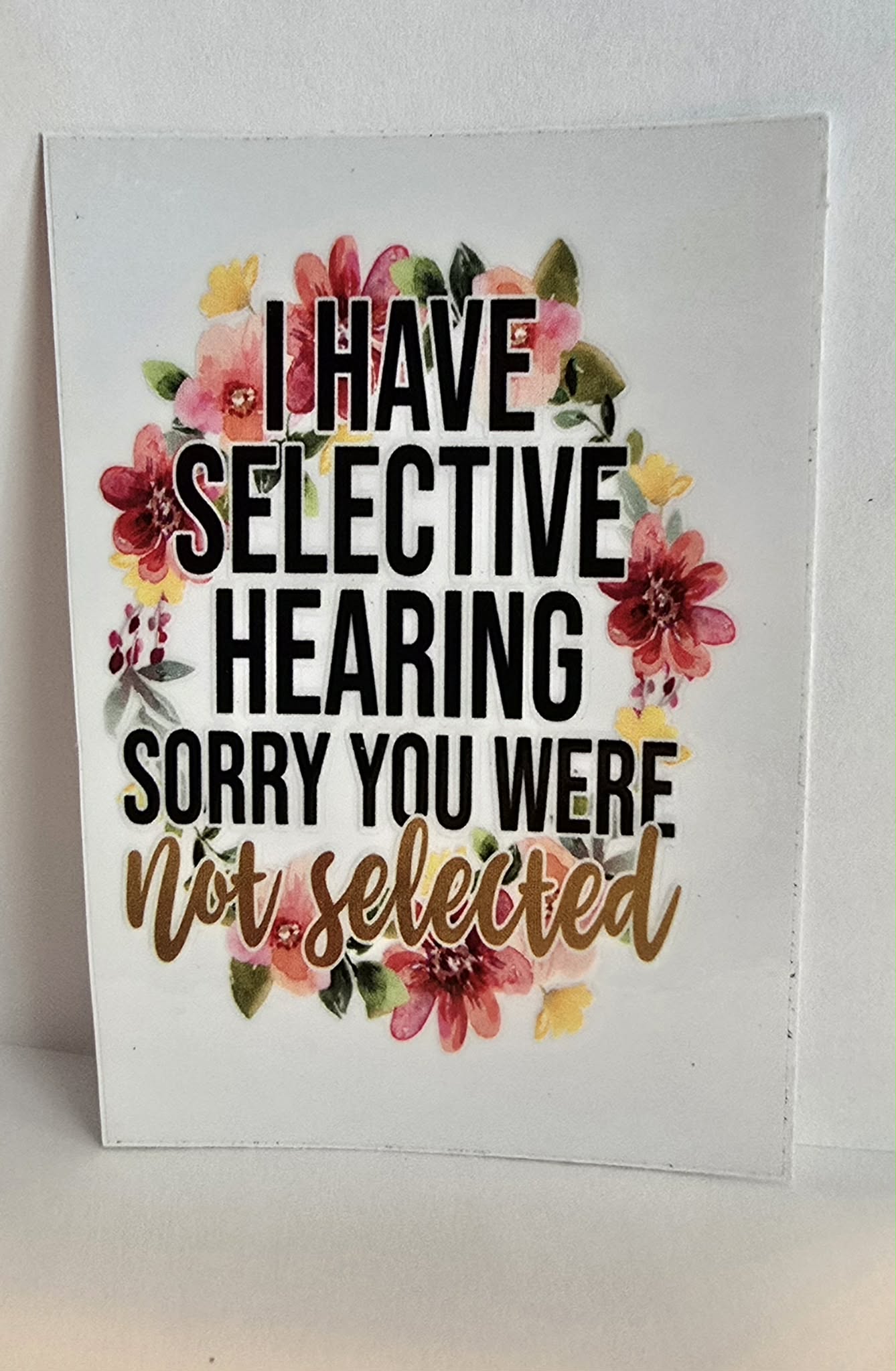 Single Decal