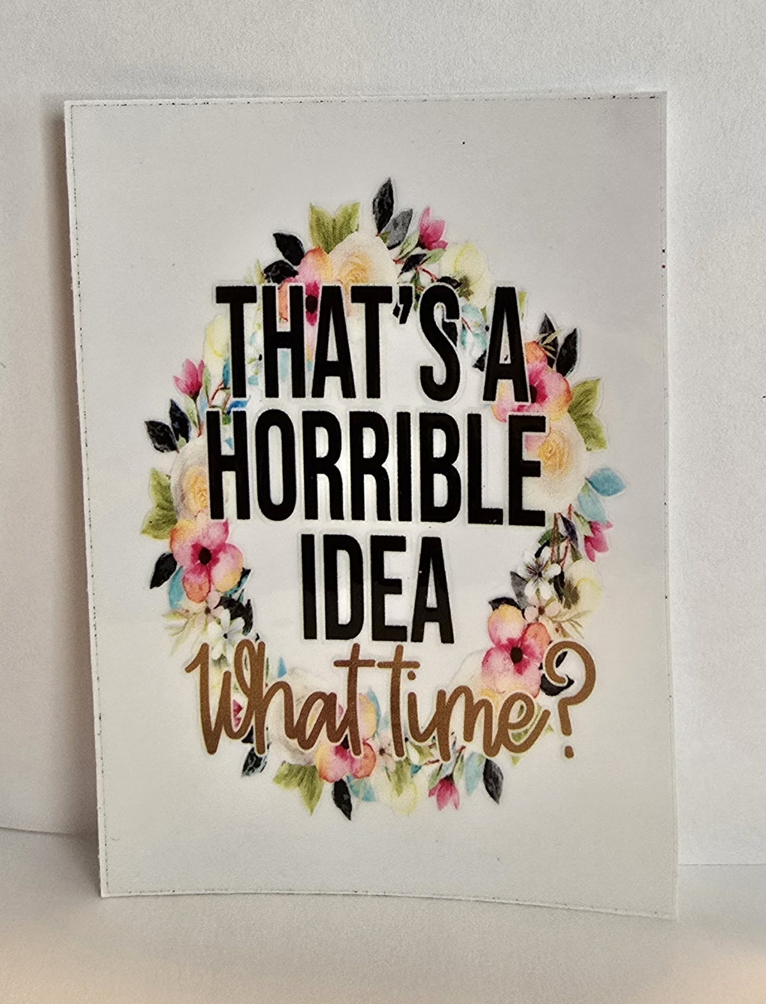 Single Decal
