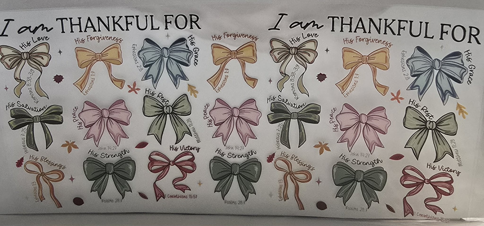 Random Inspirational Wrap
